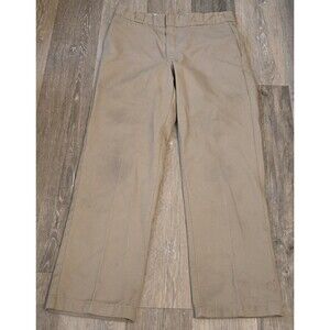 Dickies 874DS Work Pants Trousers Size‎ 33x30 Classic Fit Beige Chinos